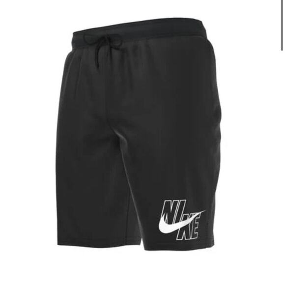 Nike Men's Standard Logo Solid Lap 9" Volley Short Swim Trunk Size M - Picture 1 of 4